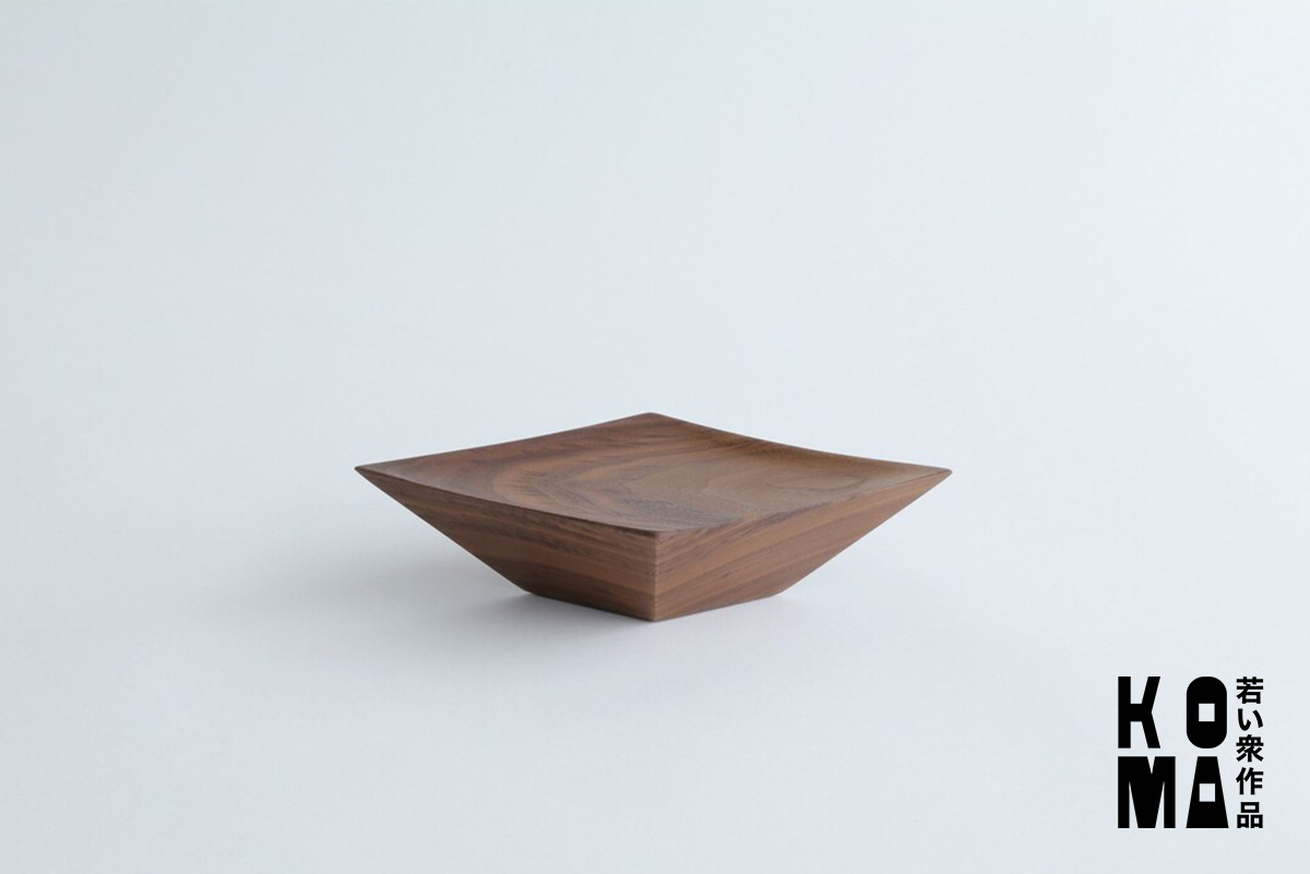 【若い衆作品】  ひし形トレー 吉澤浩司