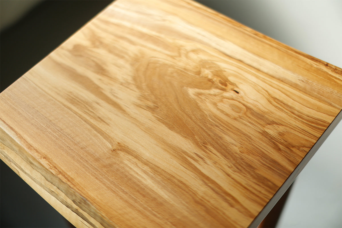 一枚板 flower stand オリーブ　4669