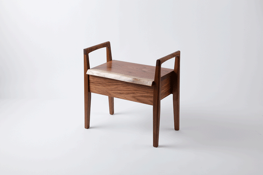 一枚板 genkan stool