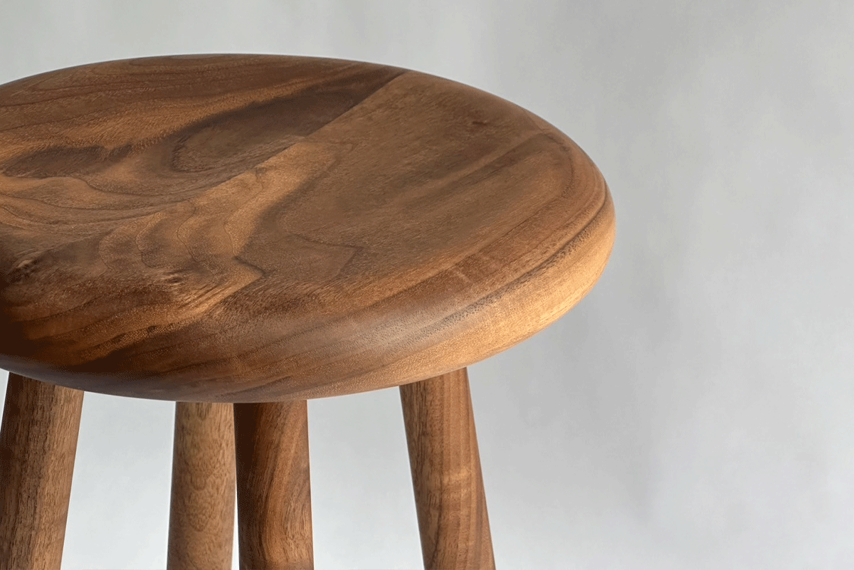 【若い衆作品】maru stool 小栗凛