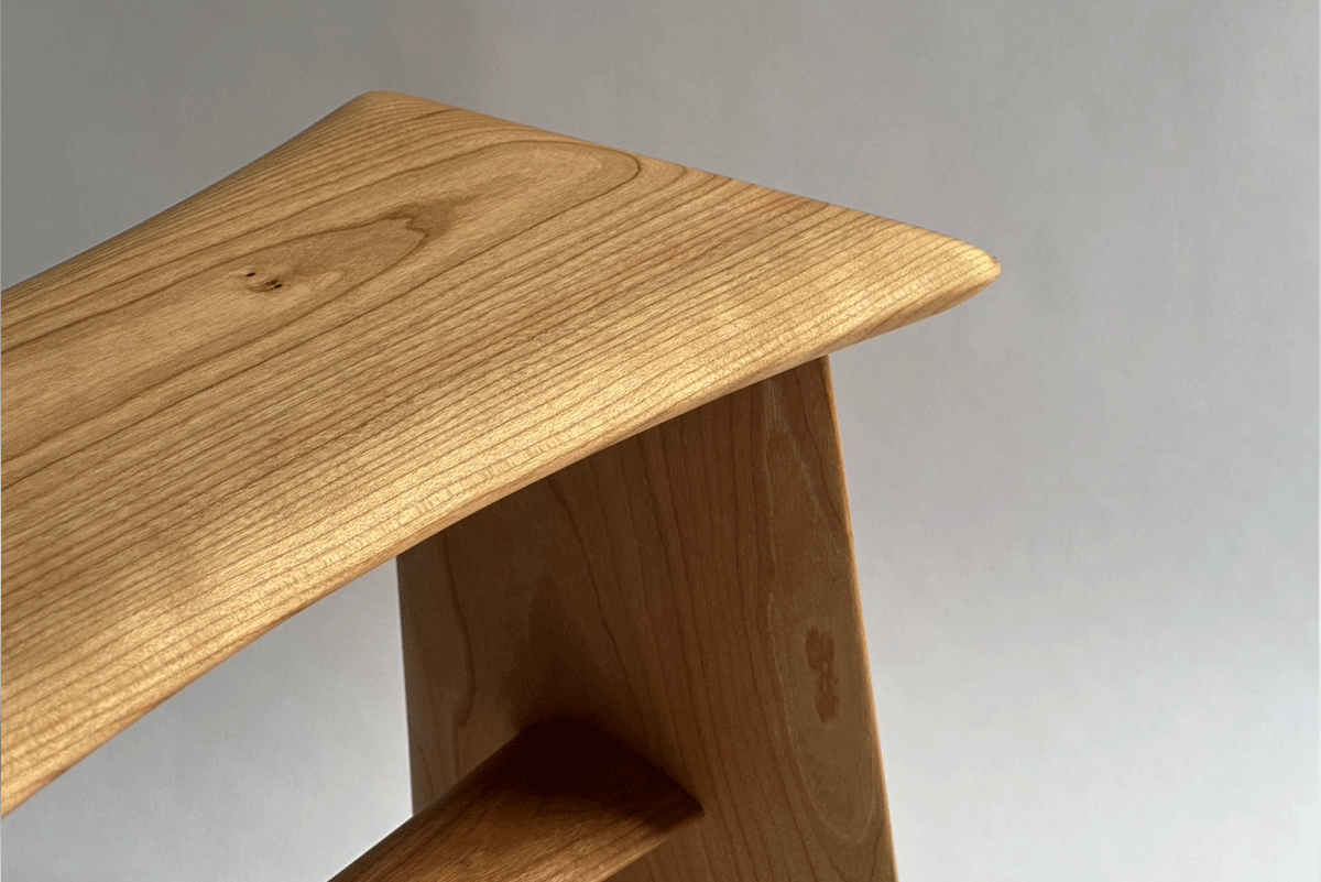 【若い衆作品】stool " 和 " 菊田葵