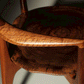 一枚板 stump arm chair クラロウォールナット