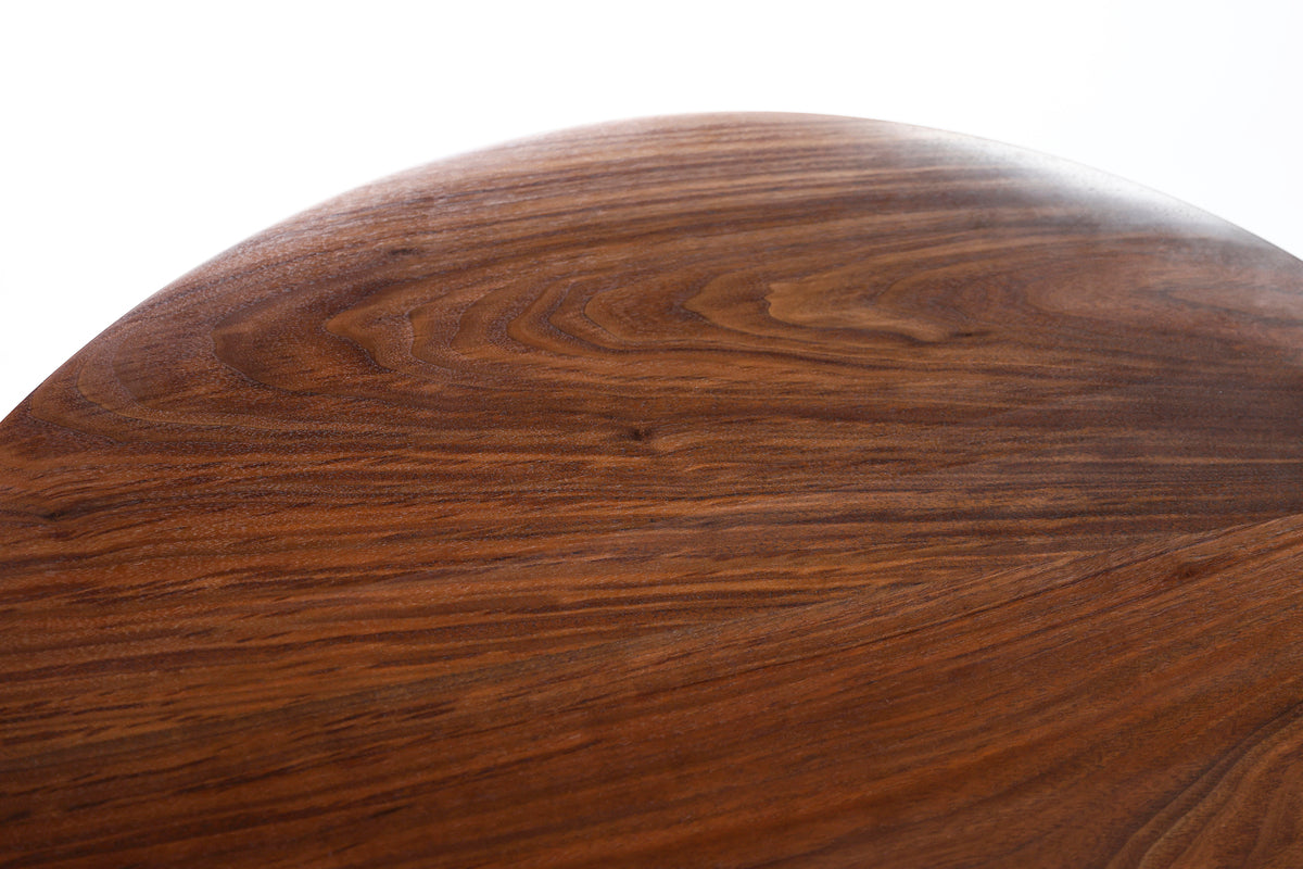 circle table 3431【 幅広で揺らぎのある木目が美しいテーブル 】　