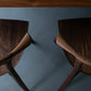 【 限定１セット 】即納 dining table-01 × sui arm chair  - walnut -