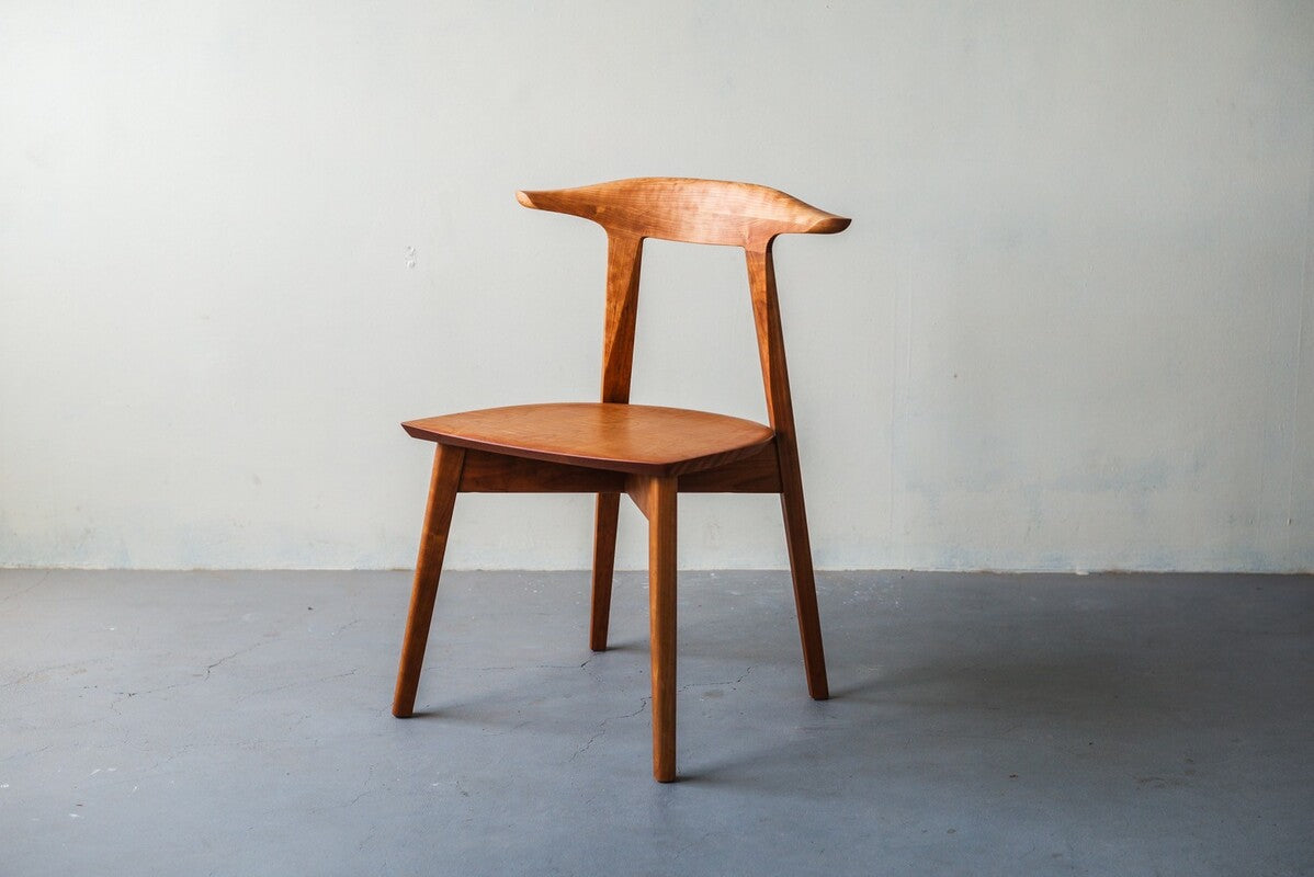 giragira sim arm chair / cherry / 5251
