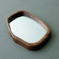 【若い衆作品】  Kumo mirror/ walnut1　轟木麻左臣