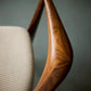 旧cocoda chair / WN / fabric seat (白)
