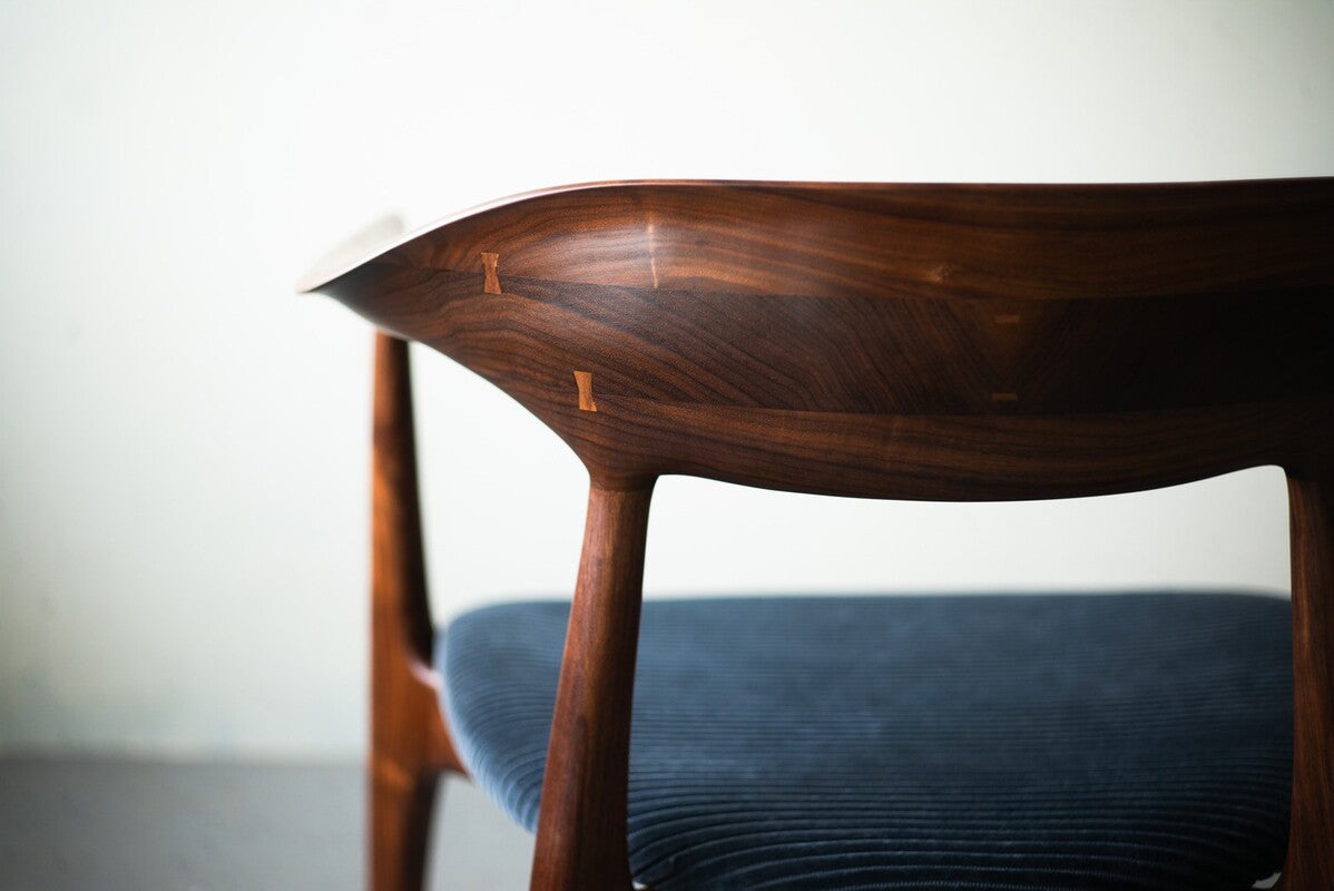 旧cocoda chair / WN / fabric seat (紺) 5234