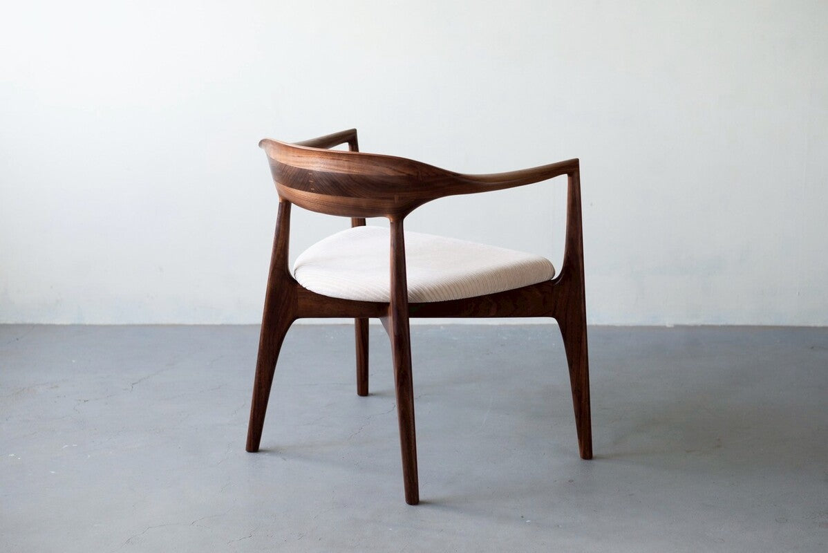 旧cocoda chair / WN / fabric seat (白)