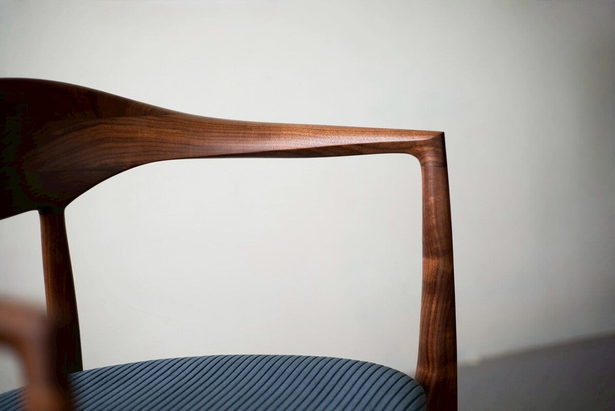 旧cocoda chair / WN / fabric seat (紺) 5234