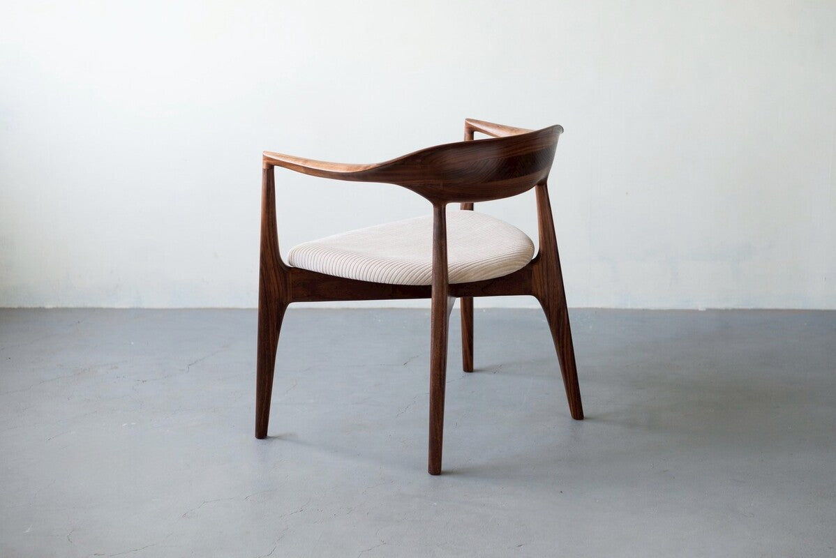 旧cocoda chair / WN / fabric seat (白)