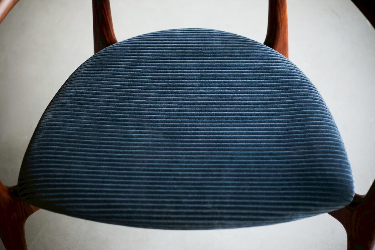 旧cocoda chair / WN / fabric seat (紺) 5234
