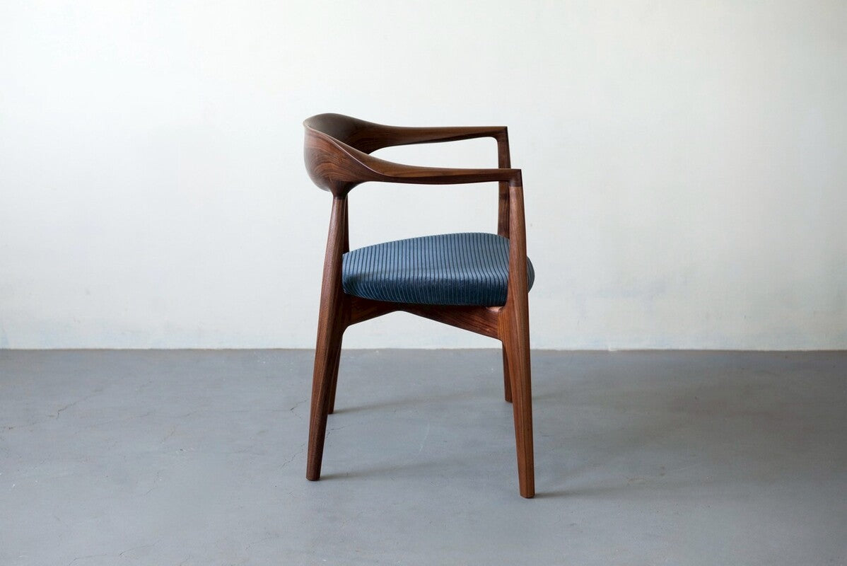 旧cocoda chair / WN / fabric seat (紺) 5234