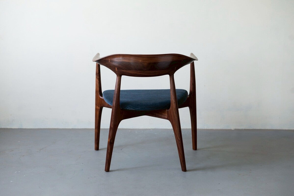 旧cocoda chair / WN / fabric seat (紺) 5234