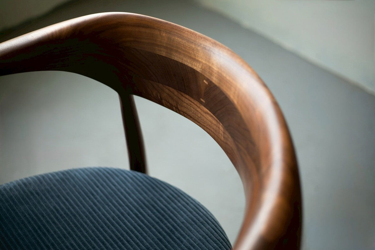 旧cocoda chair / WN / fabric seat (紺) 5234