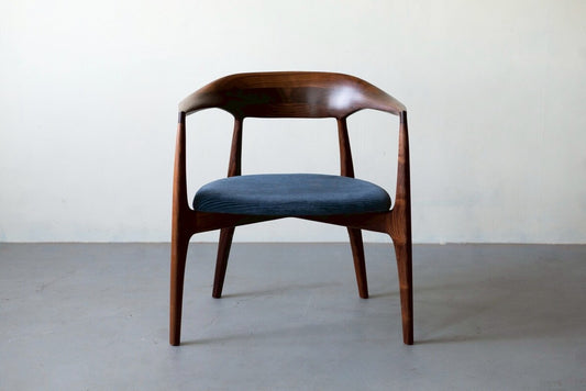 旧cocoda chair / WN / fabric seat (紺) 5234