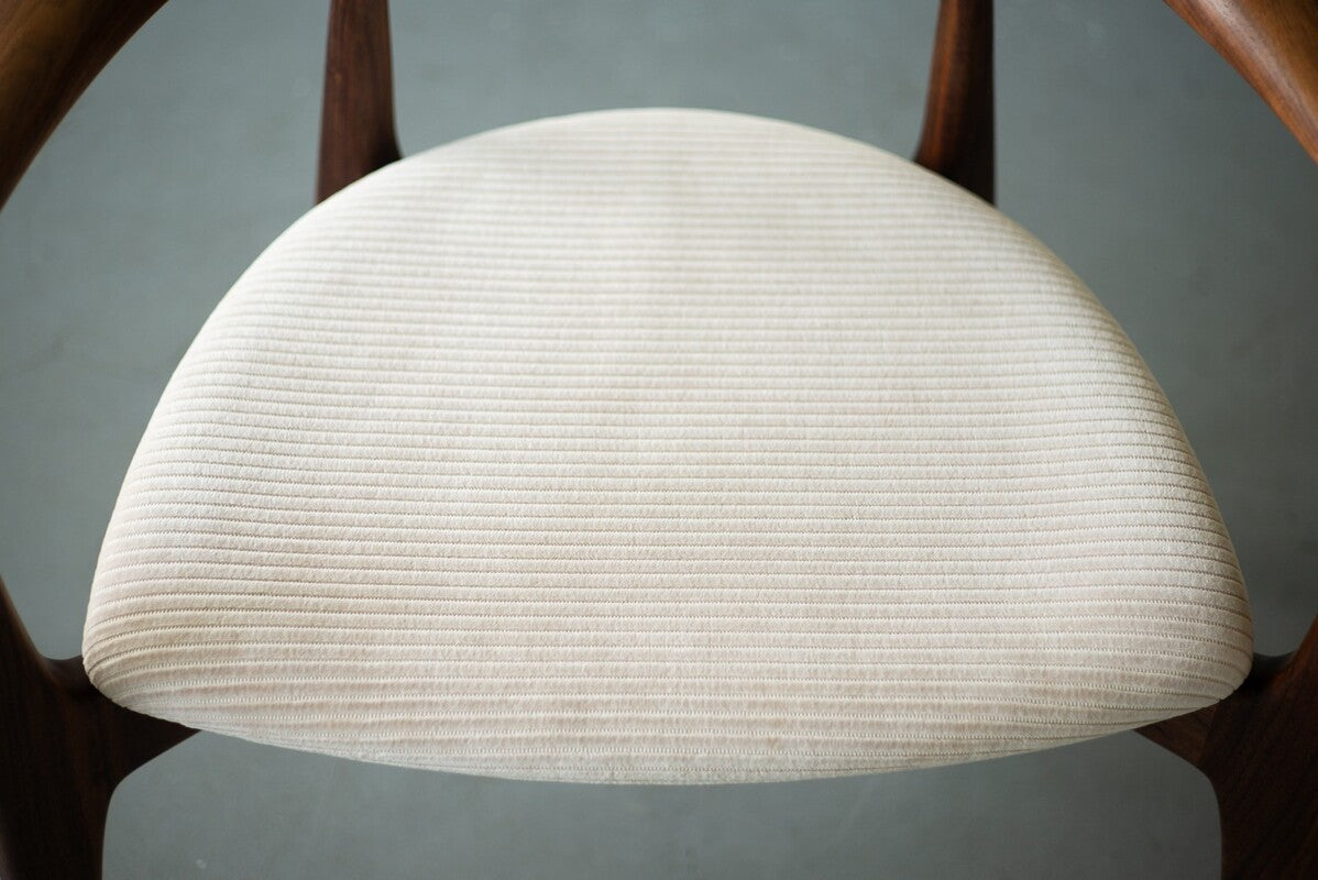 旧cocoda chair / WN / fabric seat (白)