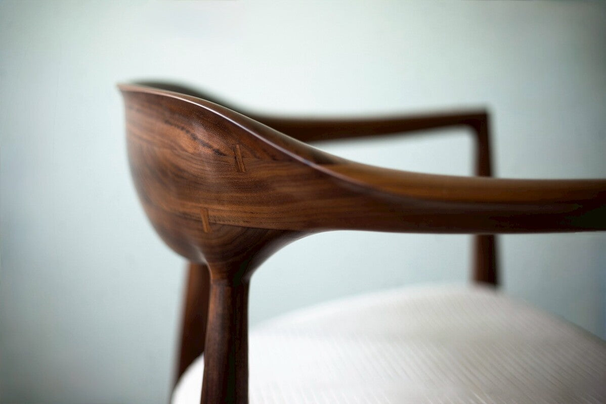 旧cocoda chair / WN / fabric seat (白)