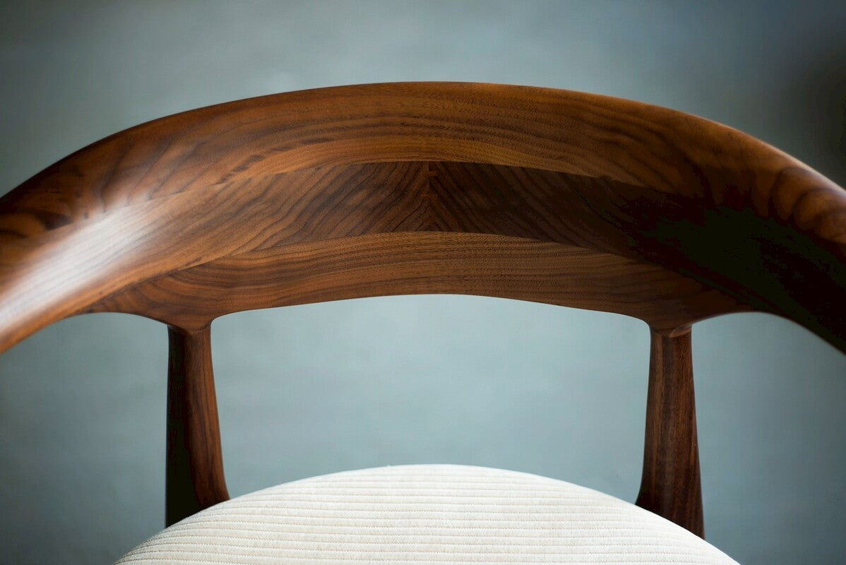 旧cocoda chair / WN / fabric seat (白)