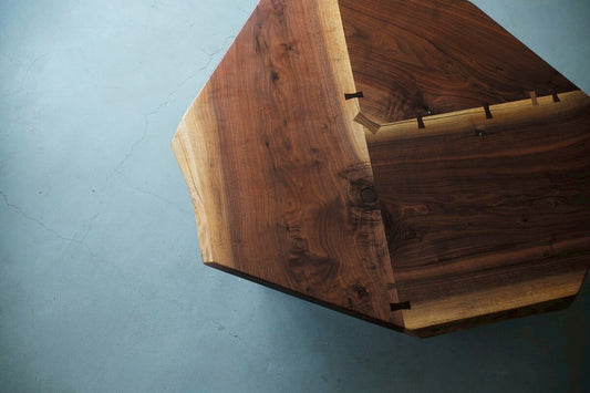 love letter to a wood table