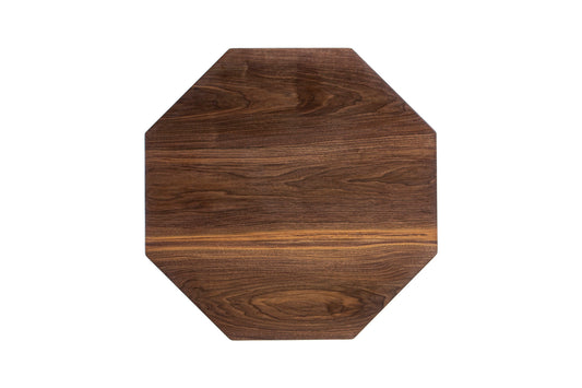 八角形 table 3438【 素直な木目と白太のストライプが特徴 】　