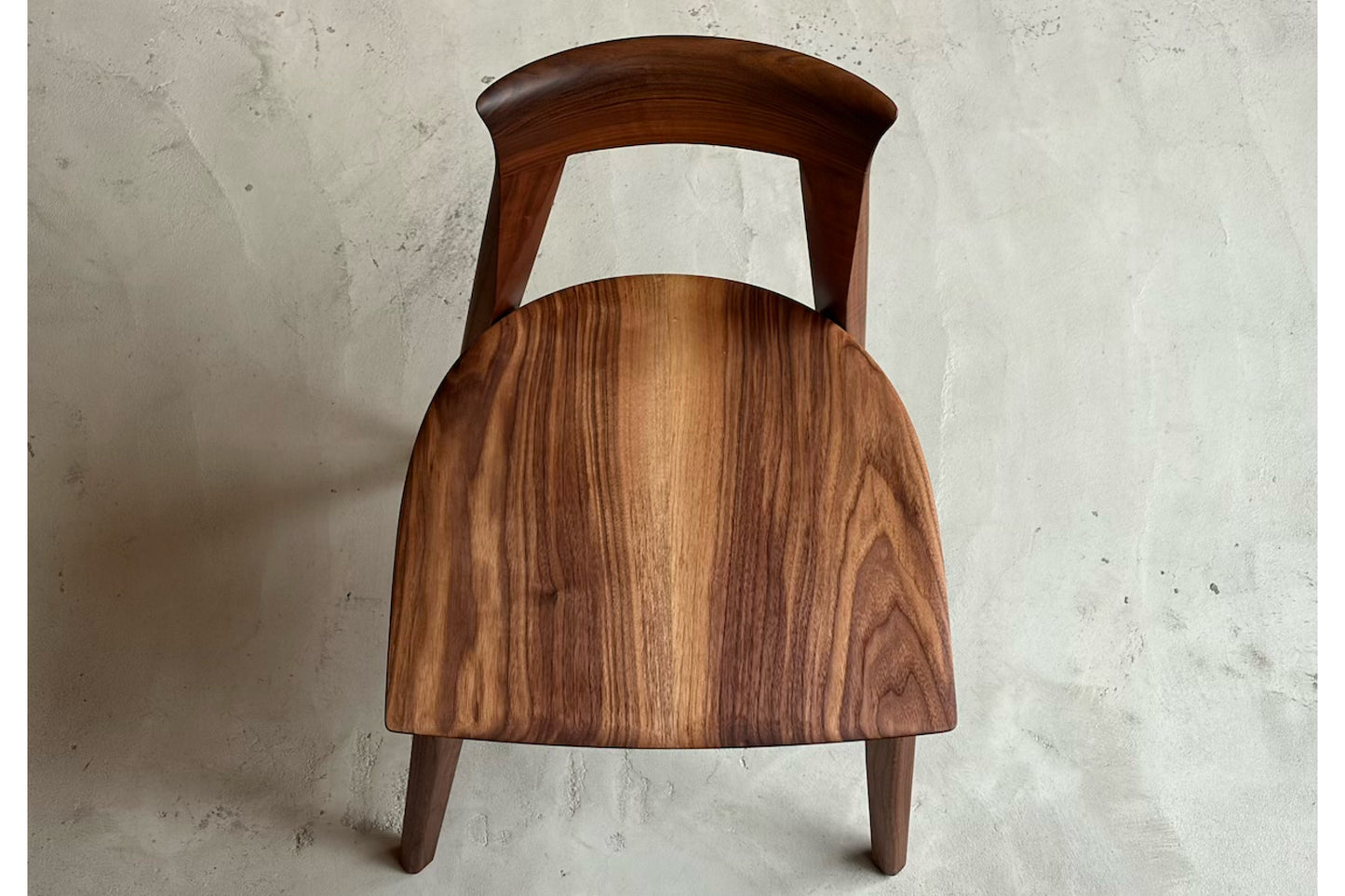 sim chair / walnut / 5049