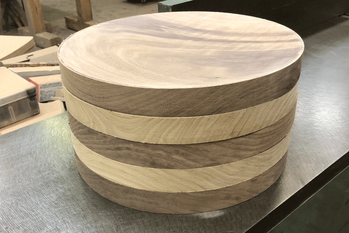 【若い衆作品】Round Plate 小栗凛