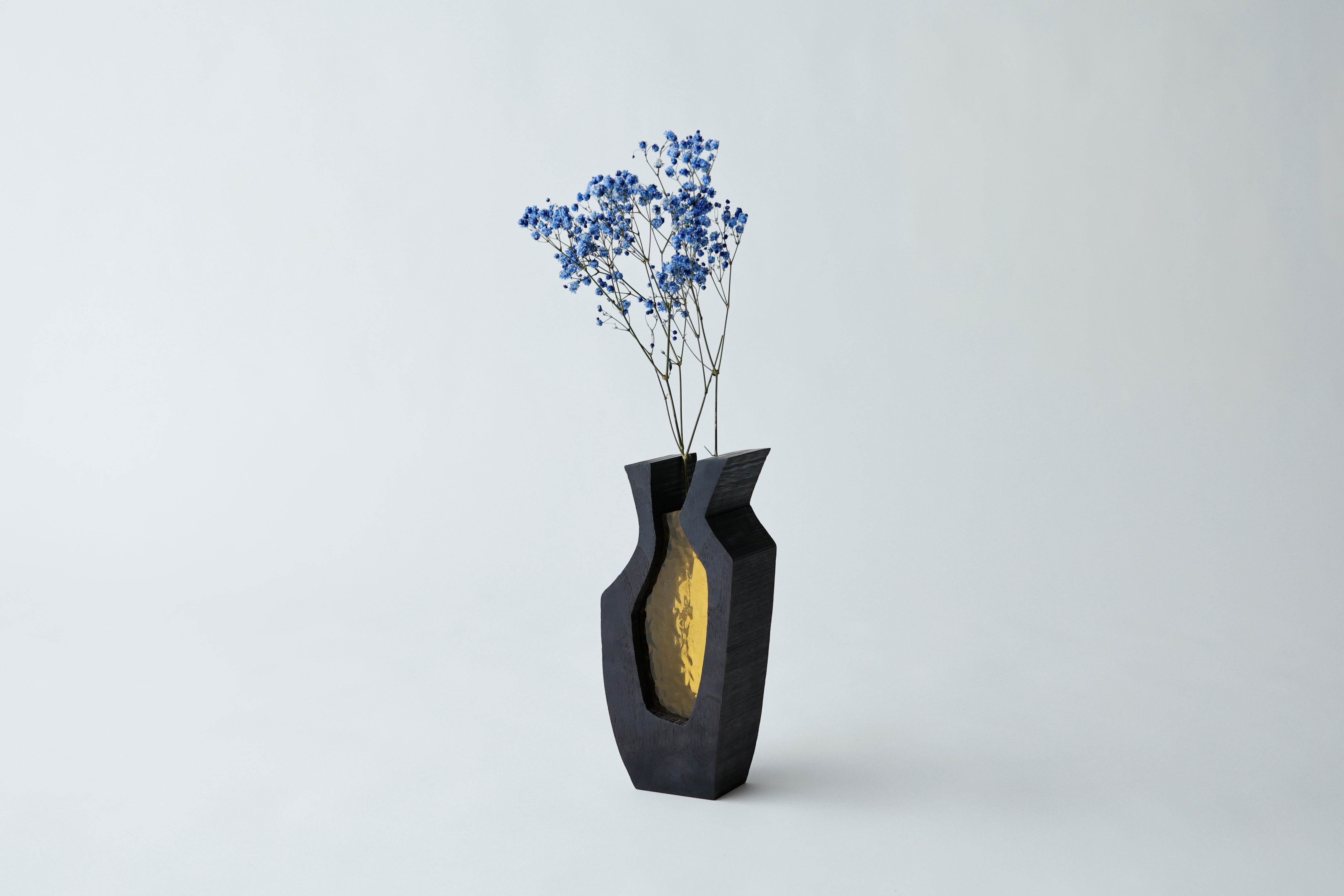 若い衆作品】 dry Flower vase 轟木麻左臣 – KOMA