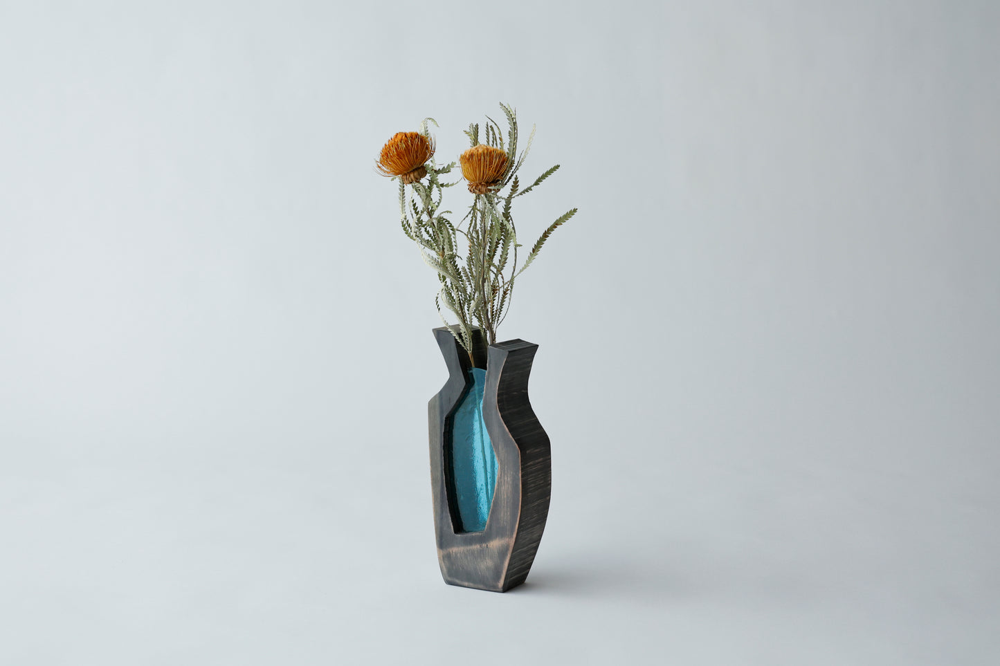 【若い衆作品】 dry Flower vase　轟木麻左臣