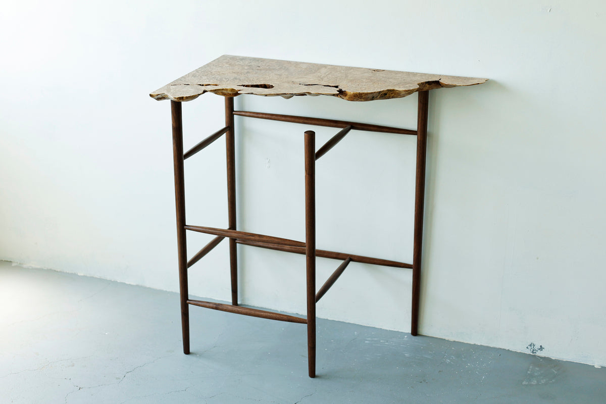 corner console / ポプラ瘤杢 5349