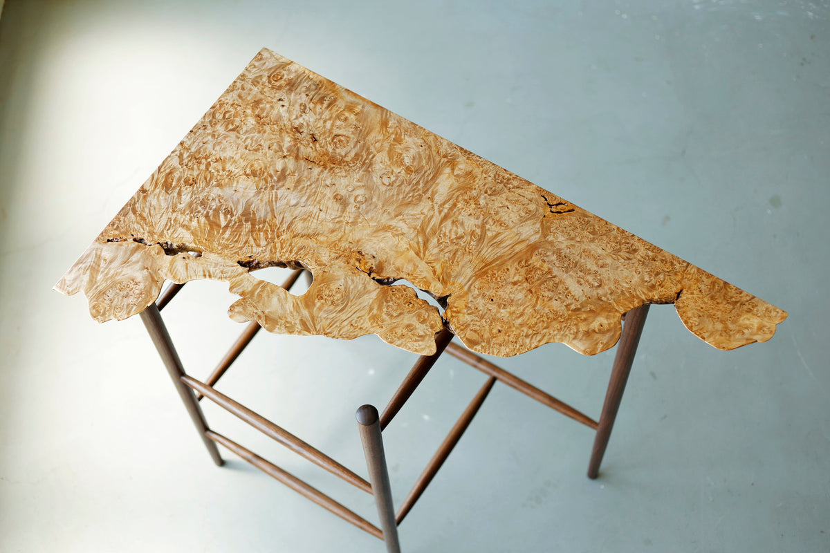 corner console / ポプラ瘤杢 5349
