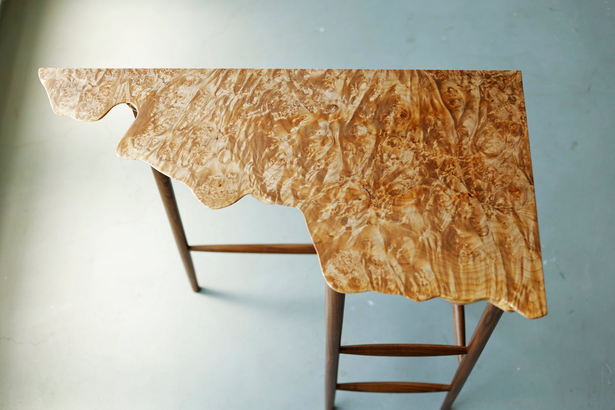 corner console / ポプラ瘤杢 5348
