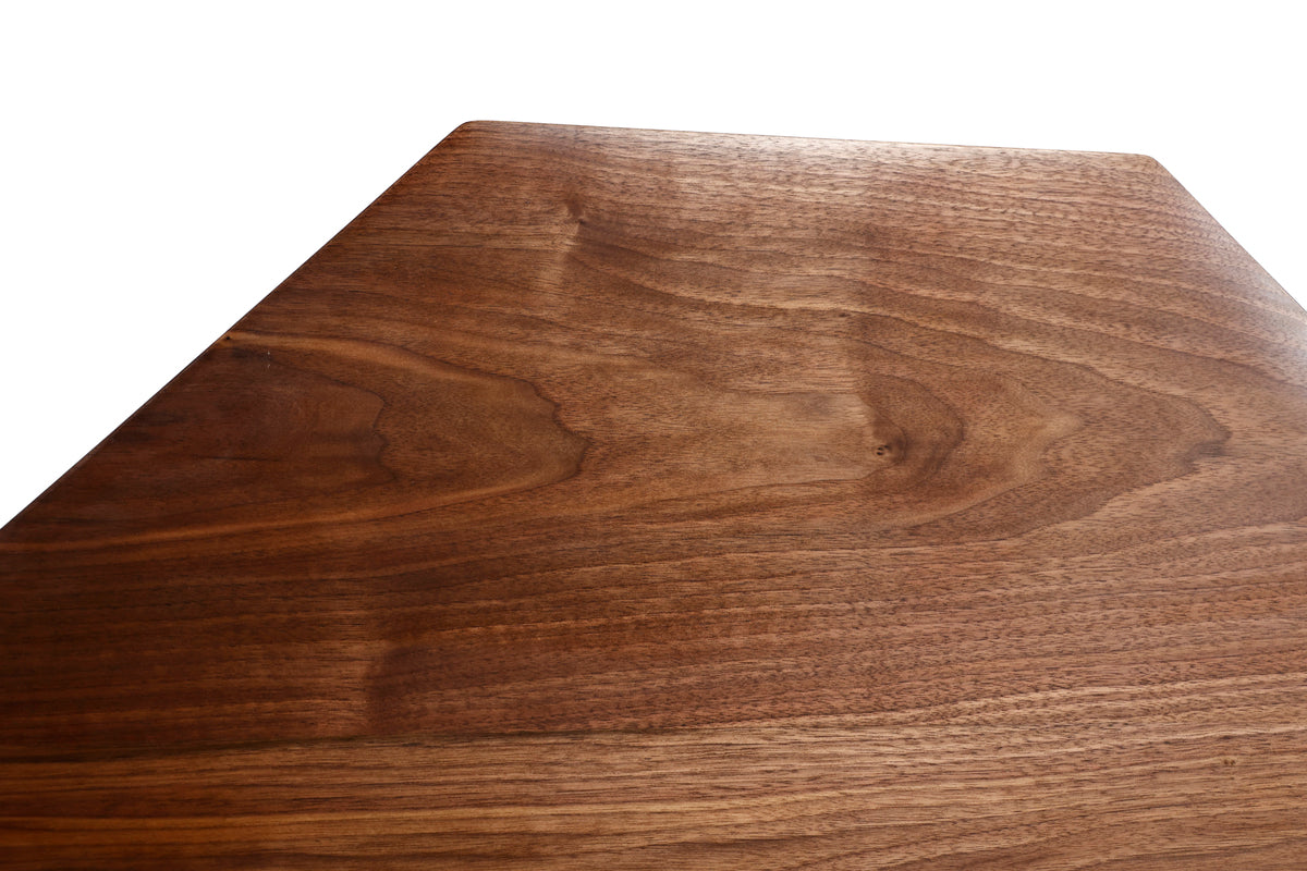 八角形 table 3438【 素直な木目と白太のストライプが特徴 】　