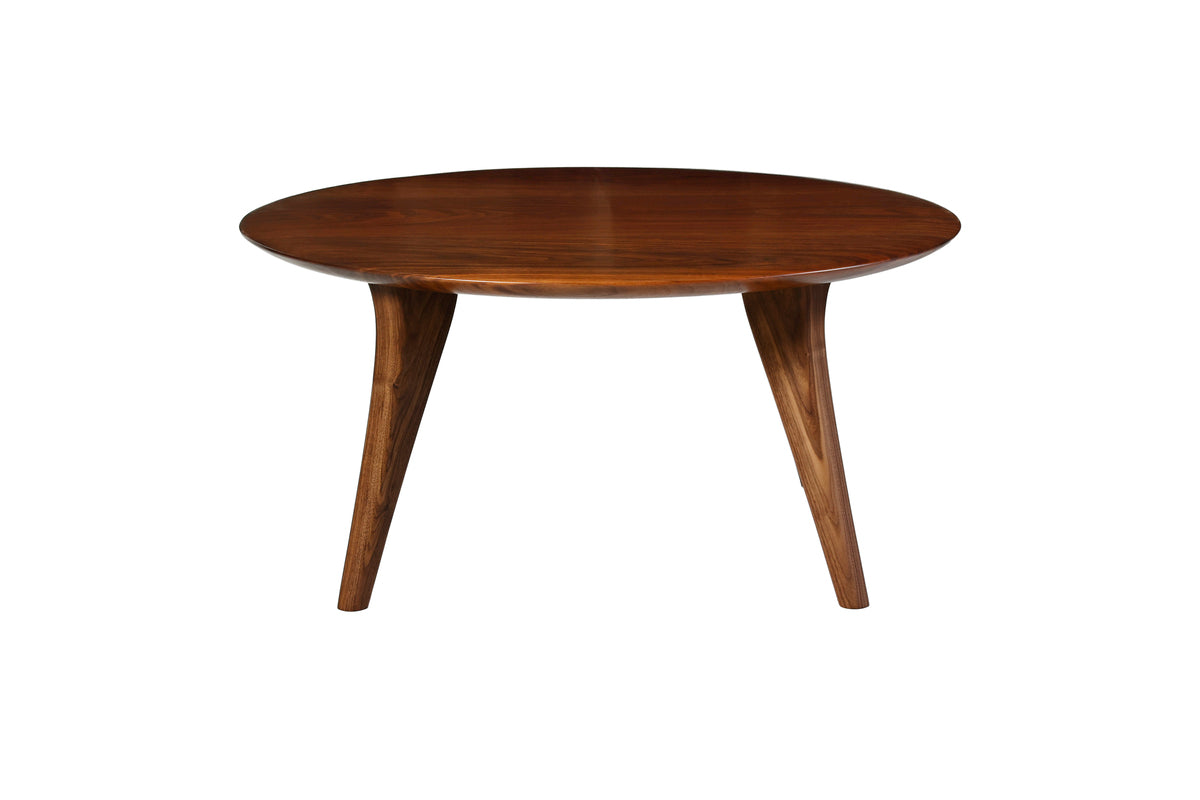 circle table 3431【 幅広で揺らぎのある木目が美しいテーブル 】　