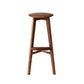 high stool maru / walnut / 5055