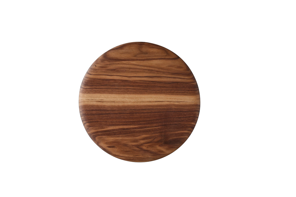 high stool maru / walnut / 5055