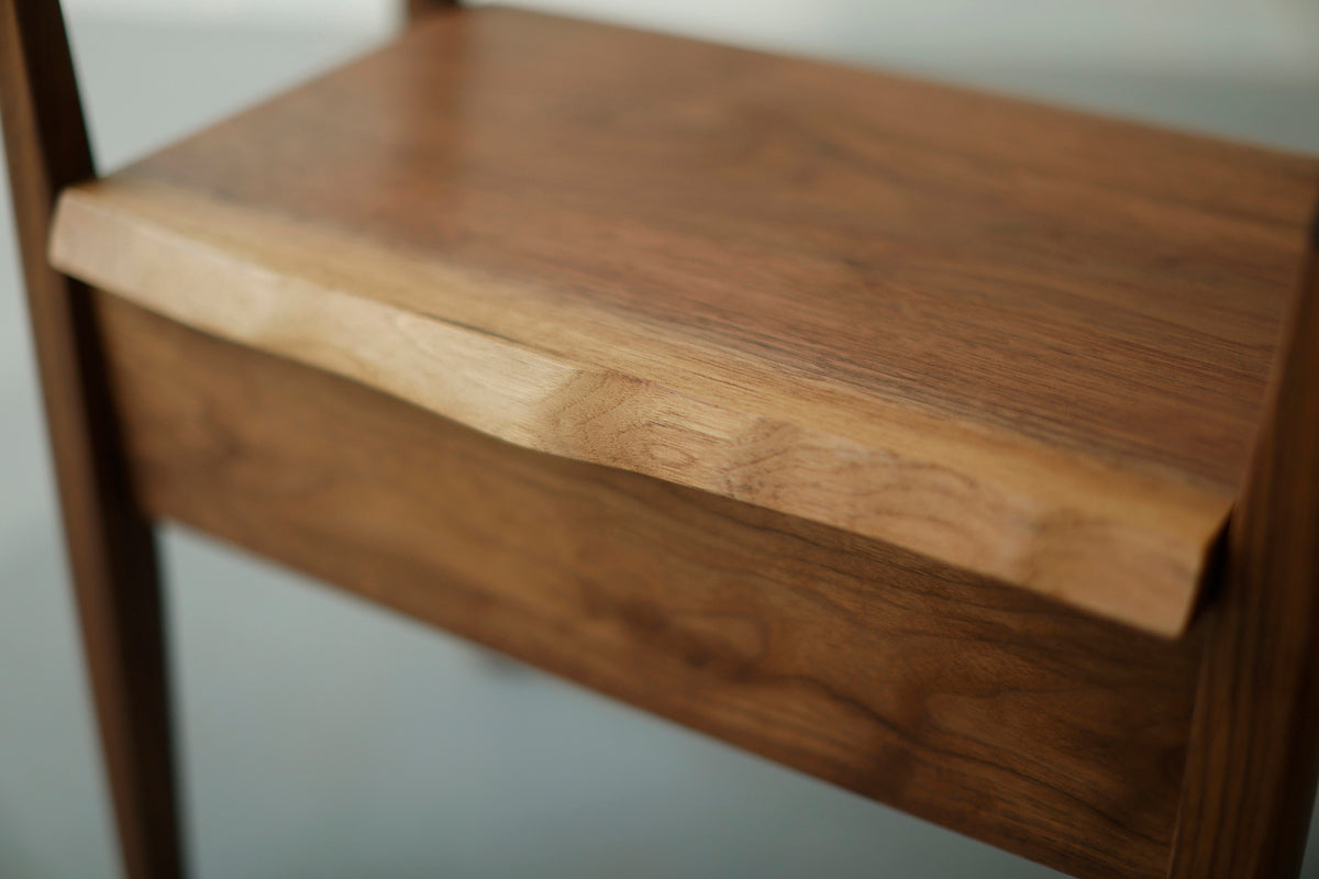 一枚板 genkan stool / walnut / 5145