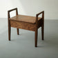 genkan stool / walnut / 5154
