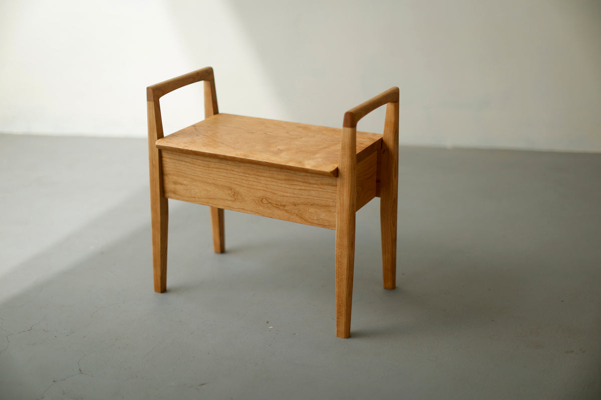 genkan stool / cherry / 5135