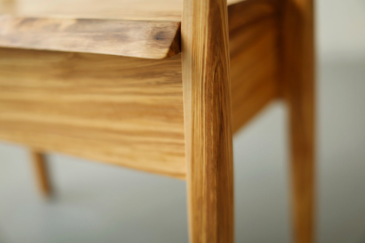一枚板 genkan stool / オリーブ / 5148