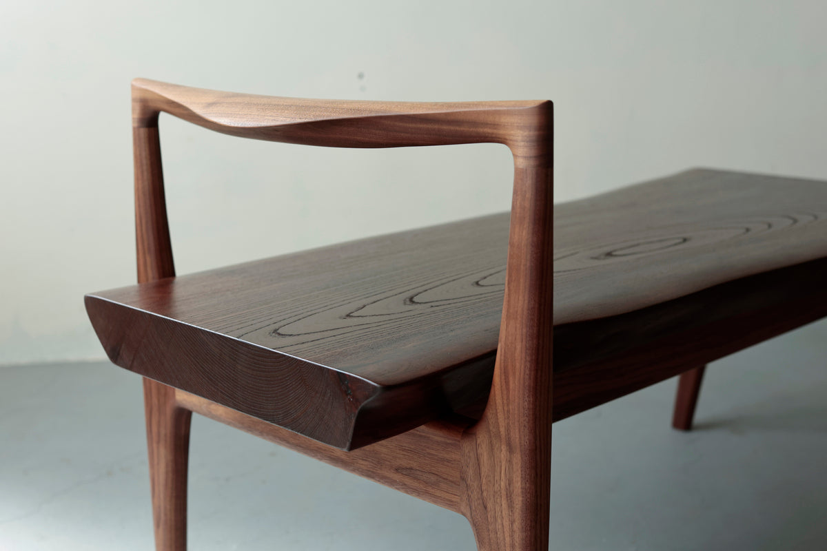 一枚板 bench 黒神代ケヤキ