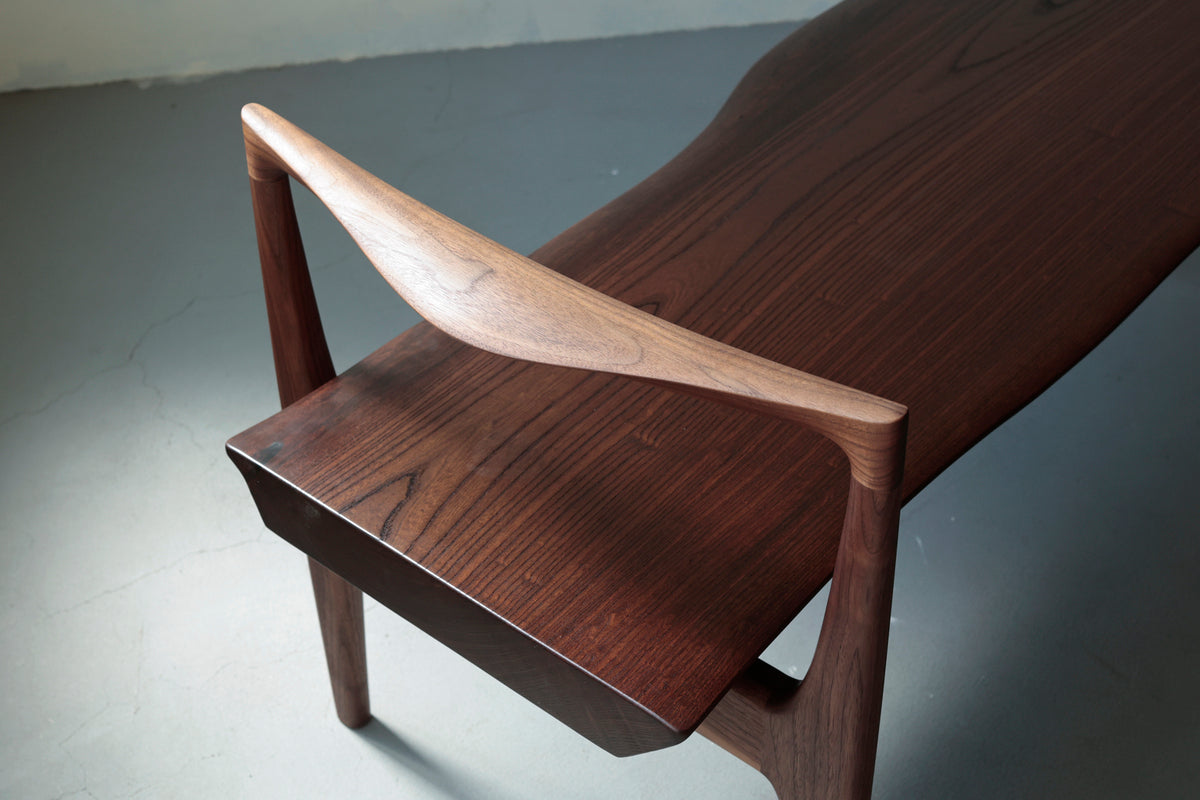 一枚板 bench 黒神代ケヤキ