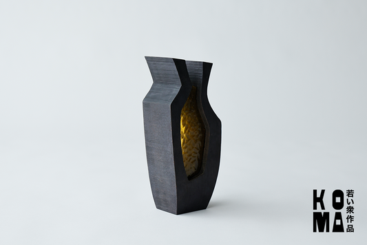 【若い衆作品】 dry Flower vase　轟木麻左臣