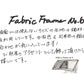 【若い衆作品】 FABRIC FRAME No.6　遠藤隼