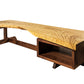 一枚板 low desk クリ