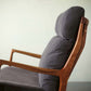 relax sofa+ottoman / cherry