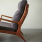 relax sofa+ottoman / cherry