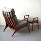 relax sofa+ottoman / walnut