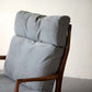 relax sofa+ottoman / walnut