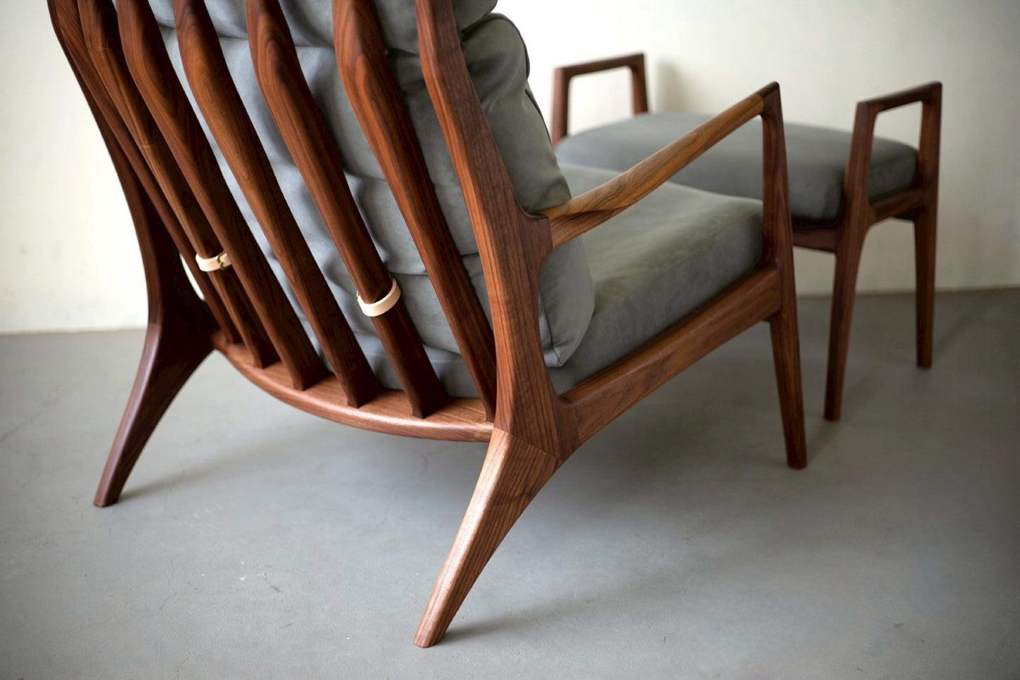 relax sofa+ottoman / walnut